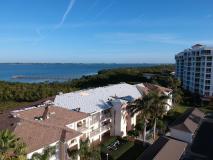 A recent commercial roofing company job in the Clearwater, FL area